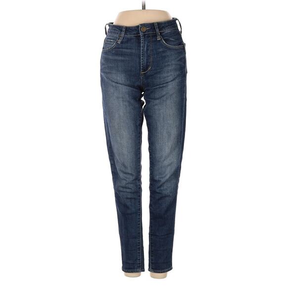 Articles Of Society Denim - Articles of society 24 skinny jeans blue, high rise, ankle length